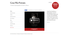 Desktop Screenshot of greatwarportraits.com